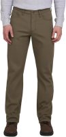 Vintage Men Bonded Fleece Lined Canvas Pant