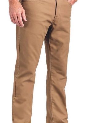 Vintage 1948 Fleece-Lined Jeans Classic Straight Leg (38W x 32L, Tan)