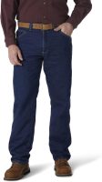 Men Quilted Lined Five Pocket Jeans