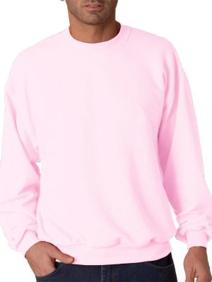 Crew Neck Sweatshirt CLASSIC PINK - M