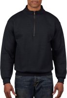 Unisex Adult Fleece Quarter- Collar Sweatshirt, Style G18800