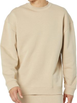 Men Oversized-Fit Crewneck Sweatshirt (Available in Big & Tall)