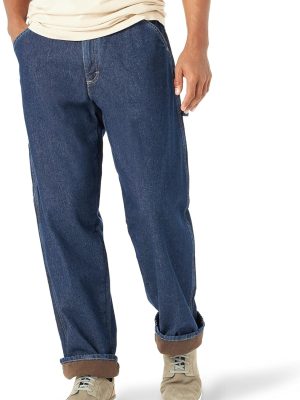 Men Fleece Lined Carpenter Pant