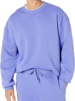 Men Oversized-Fit Crewneck Sweatshirt (Available in Big & Tall)