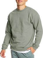 Men  Fleece, Pullover Crewneck Sweatshirt, 1 or 2 Pack