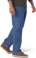 Men Fleece Lined Five Pocket Jean