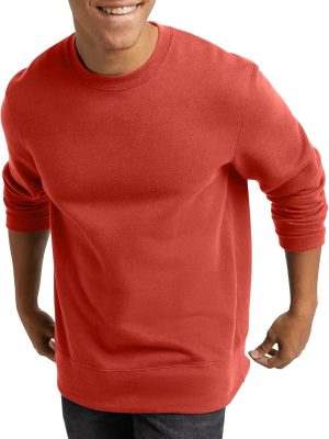 Sweatshirt, Midweight Fleece Pullover, Crewneck Sweatshirt For Men